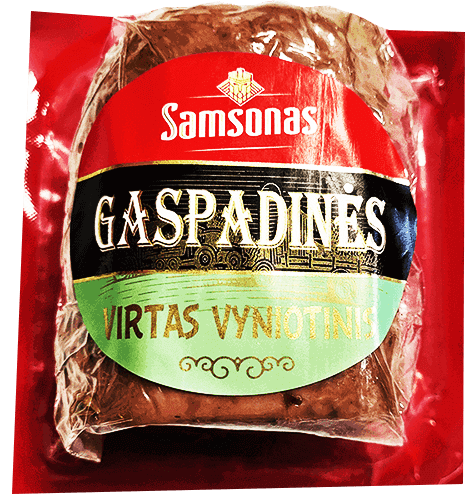 Samsonas - Kleboniskas Gaspadines Pork Roll 330g