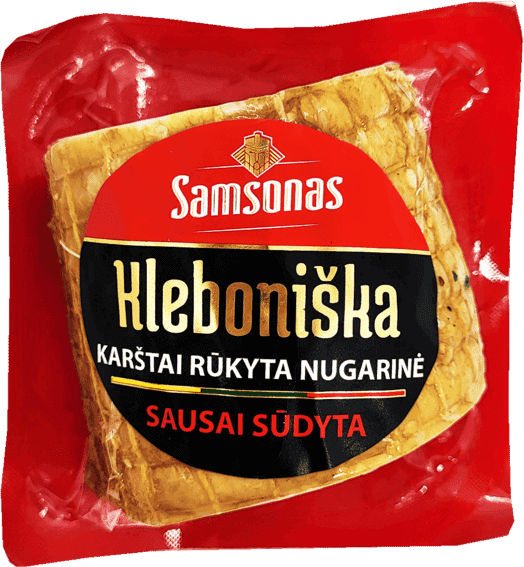 Samsonas - Kleboniska Hot Smoked Pork Loin ~300g kg