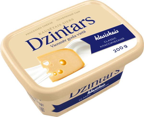 Dzintars - Processed Cheese Classic 200g