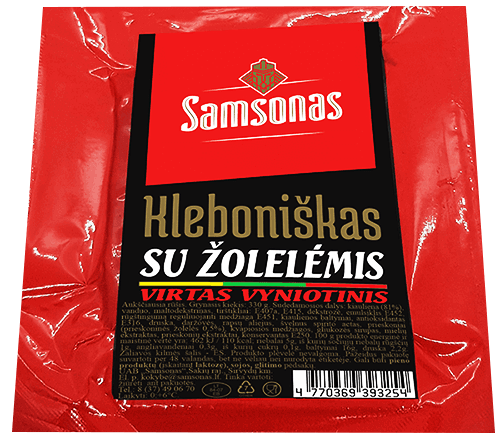 Samsonas - Kleboniskas Pork Roll with Herbs 330g