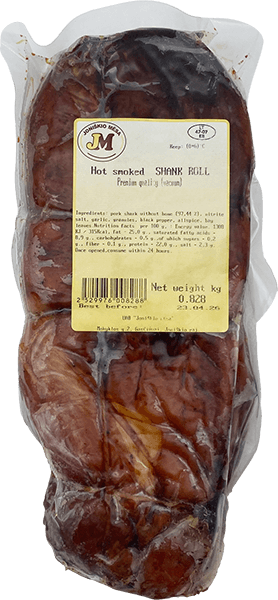 Joniskio Mesine - Hot Smoked Pork Shank Roll ~400g kg