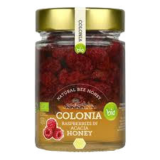 Colonia - Organic Raspberries in Acacia Raw Honey 420g