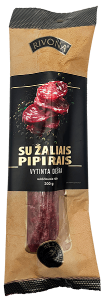 Rivona - Dried Sausage with Green Pepper 200g