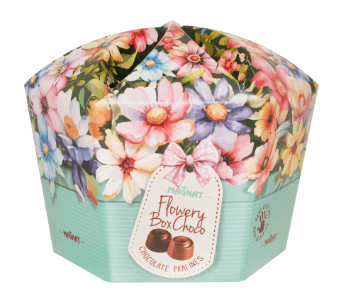 Magnat - Milk Chocolate Pralines with Nut and Raspberry Filling 188g