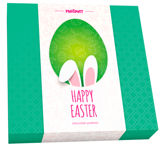 Magnat - Milk Chocolate Pralines with Nut Filling 219g