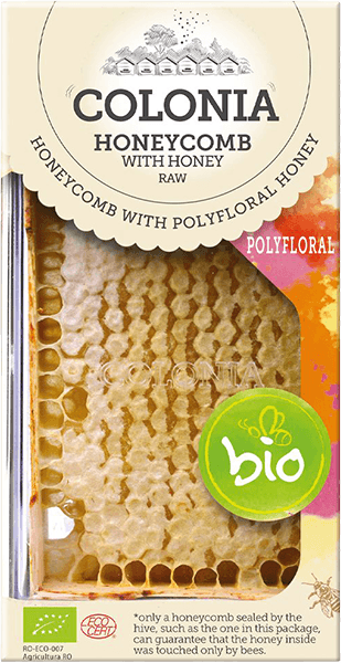 Colonia - Organic Polifloral Raw Honeycomb 150g
