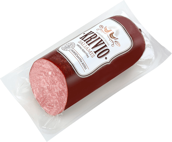Delikatesas - Cooked-Smoked Krivio Salami 400g