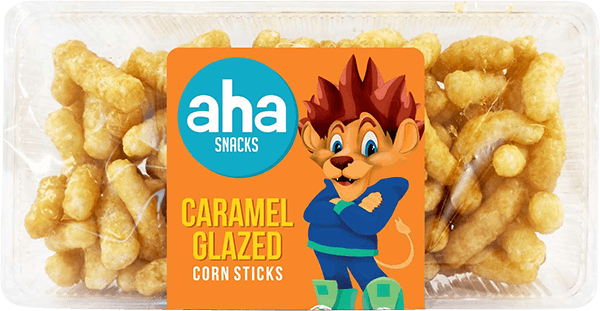Aha - Caramel Corn Sticks 75g