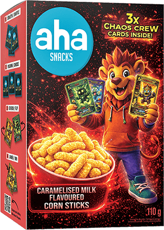 Aha - Caramelized Milk Flavored Corn Sticks 110g