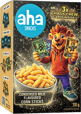 Aha - Sweetened Condensed Milk Corn Sticks 110g