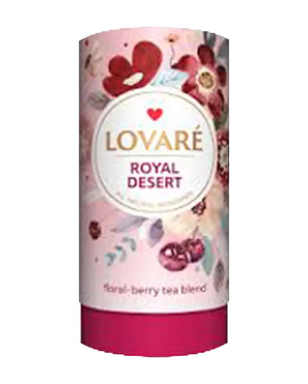 Lovare - Royal Dessert Mixture Based on Flower and Fruit Tea 80g