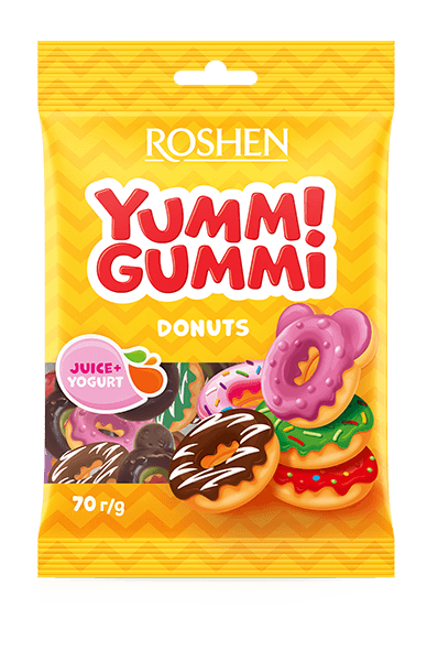 Roshen - Yummi Gummi Donuts 70g