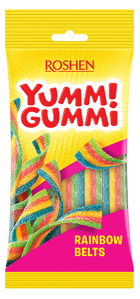 Roshen - Yummi Gummi Sour Belts 70g