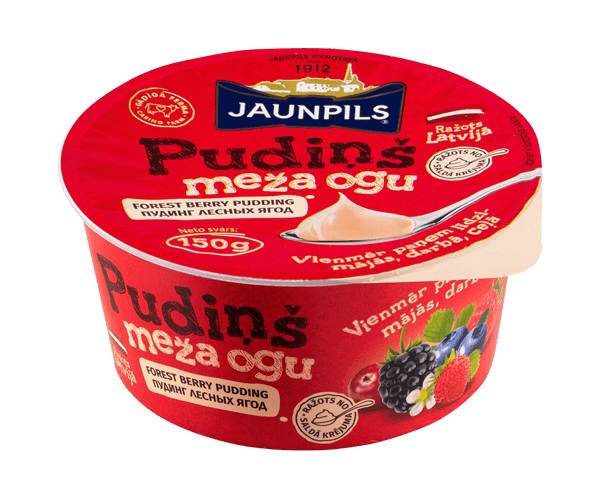 Jaunpils - Forest Berry Pudding 150g