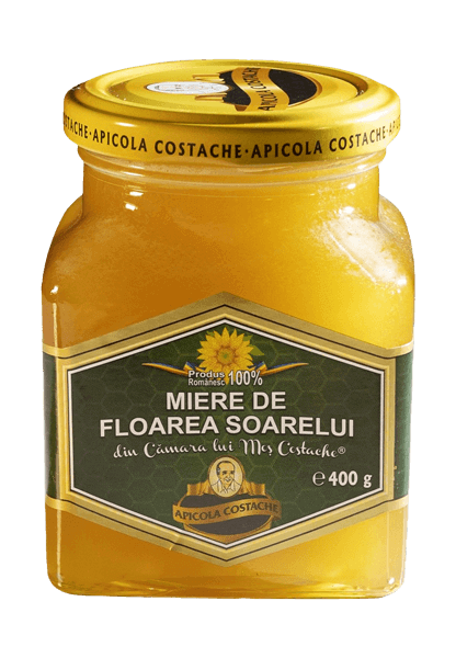 Apicola Costache - Camara Lui Mos Costache Sunflower Honey 400g