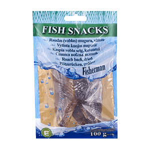 Fisherman - Dried Roach Back 100g