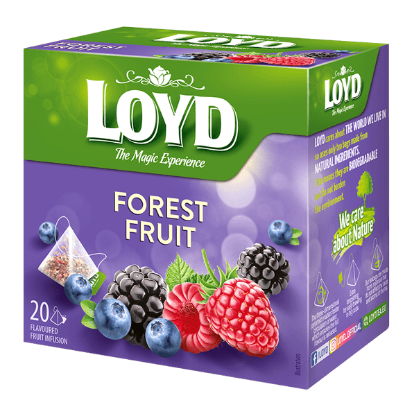 Loyd - Pyramids Fruits Tea Forest Fruits 20x2g