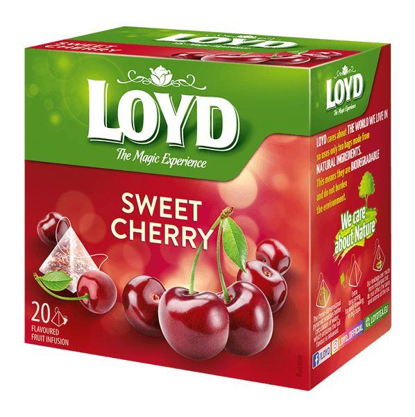 Loyd - Pyramids Fruits Tea Sweet  Cherry 20x2g