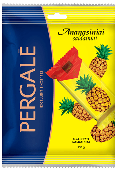 Pergale - Sweets Ananasiniai 130g