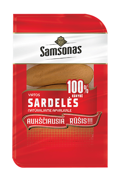 Samsonas - Samsono Ekstra Sardeles Cooked Sausages 400g