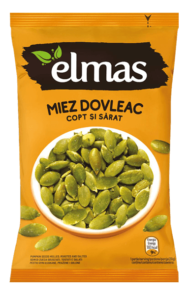 Elmas - Salted Roasted Pumpkin Seeds Kernels 80g