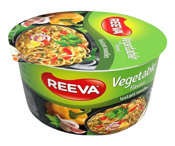 Reeva - Instant Noodles Vegetable Flavour 75g Cup