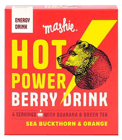 Hot Power - Sea Buckthorn Puree for Energy Drink 4x40ml
