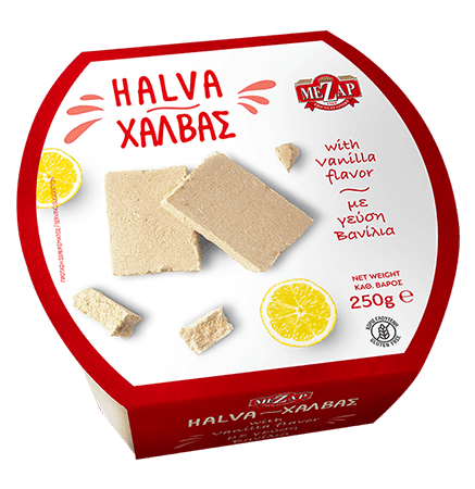 Mezap - Vanilla Flavour Halva 250g