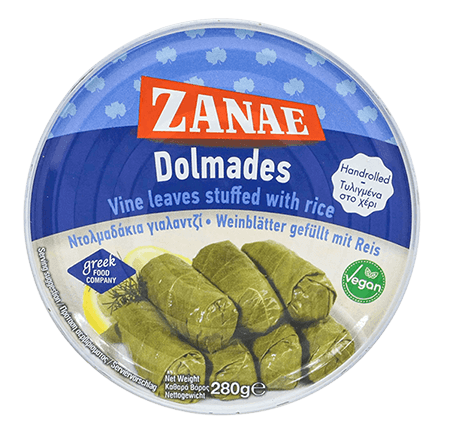 Zanae - Vineleaves Stuffed with Rice 280g