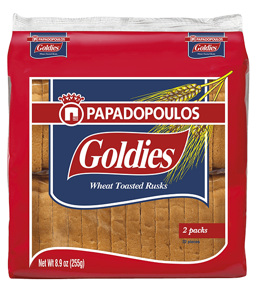 Papadopoulos - Goldies Wheat Rusks 255g