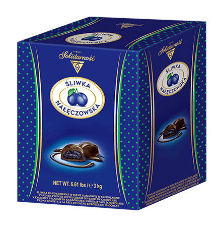 Solidarnosc - Sweets Plum in Chocolate 3kg