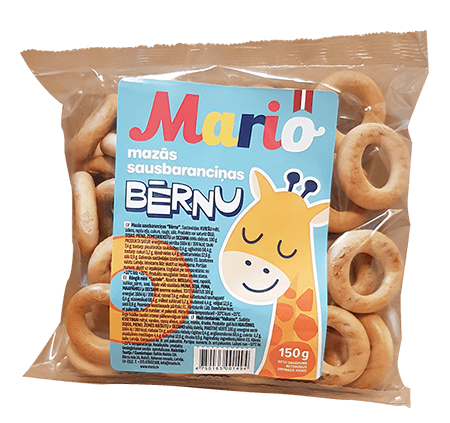 Mario - Breadrings Small Kids 150g