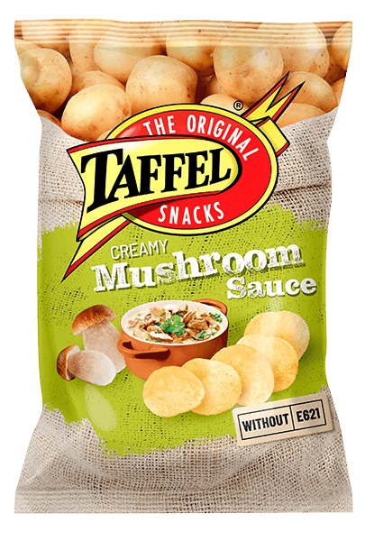 Taffel - Chips Creamy Mushroom Sauce 130g