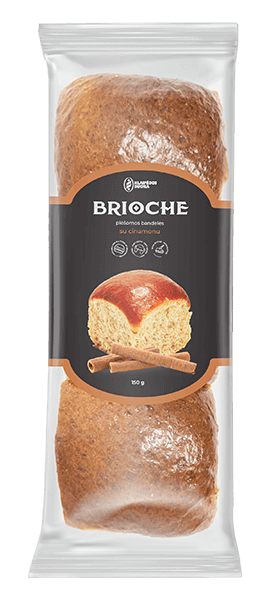Klaipedos Duona - Brioche Buns with Cinnamon (3pcs)