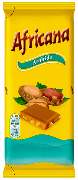 Africana - Chocolate with Peanuts 80g