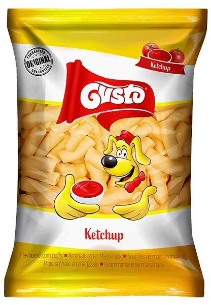 Gusto - Ketchup Corn Puffs 80g
