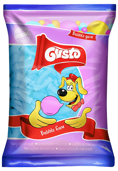 Gusto - Sweet Bubble Gum Corn Puffs 80g