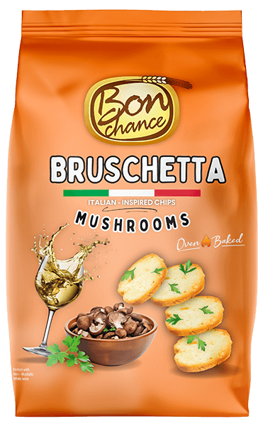 Bon Chance - Bruschetta Chips with Mushrooms 70g