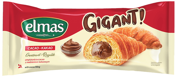 Elmas - Croissant Gigant Cacao 160g