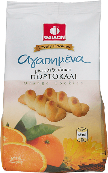 Fedon - Twist Cookies with Orange 200g