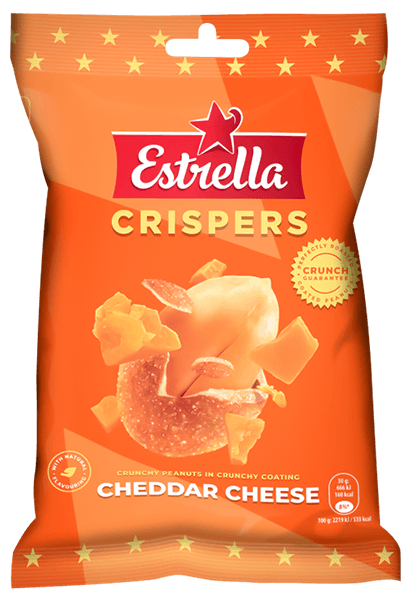 Estrella - Roasted Peanuts in Crispy Coating with Taste of Cheese 140g