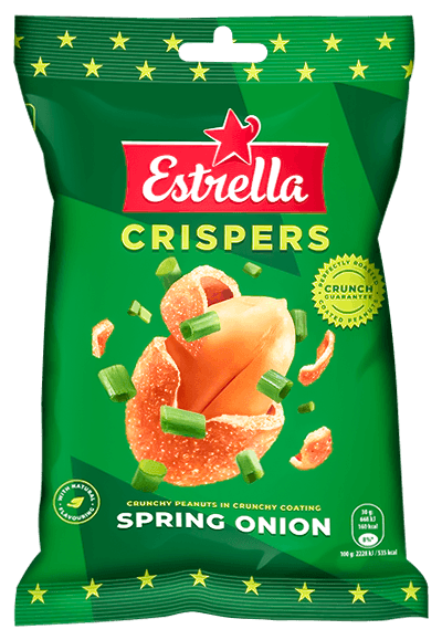Estrella - Roasted Peanuts in Crispy Coating with Taste of Onion 140g