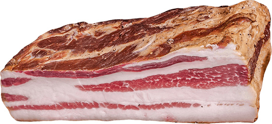 Tereses Gaminiai - Kaimiski Cold Smoked Bacon ~300g kg