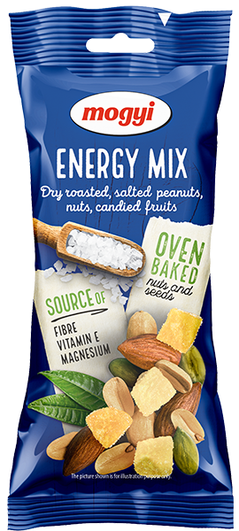 Mogyi - Energy Mix (Peanuts, Pineapple, Mango, Almonds, Hulled Pumpkin Seeds) 55g