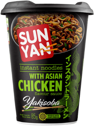 Sun Yan - Cup Noodles Asian Style Chicken Flavour 85g