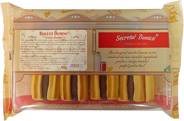 Secretul Bunicii - Cookies Domino 400g