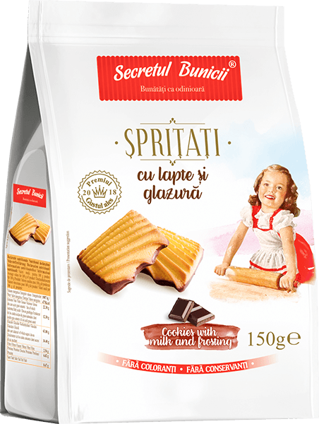 Secretul Bunicii - Cookies with Milk and Frosting 150g