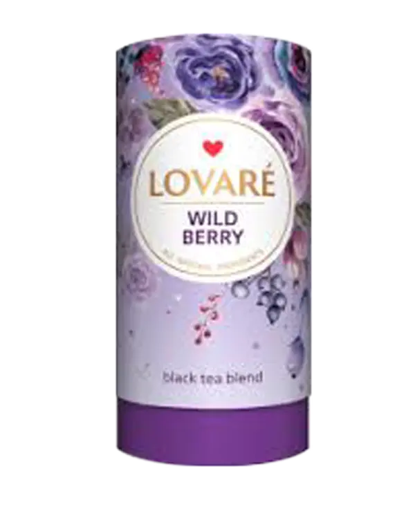 Lovare - Wild Berry Blend Based on Black Tea with Berries 80g